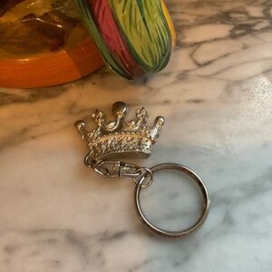 Pewter Crown key chain by Maurice Milleur